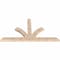 Ekena Millwork Richland Smooth Timber Gable Bracket, Douglas Fir, 84"W x 45"H x 3 1/2"D x 5 1/2"F, 13/12 Pitch GBW084X45X0406RIC00SDF - alternate 3